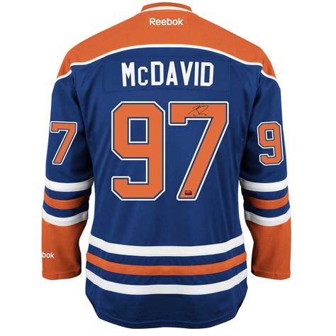 connor mcdavid signed jersey